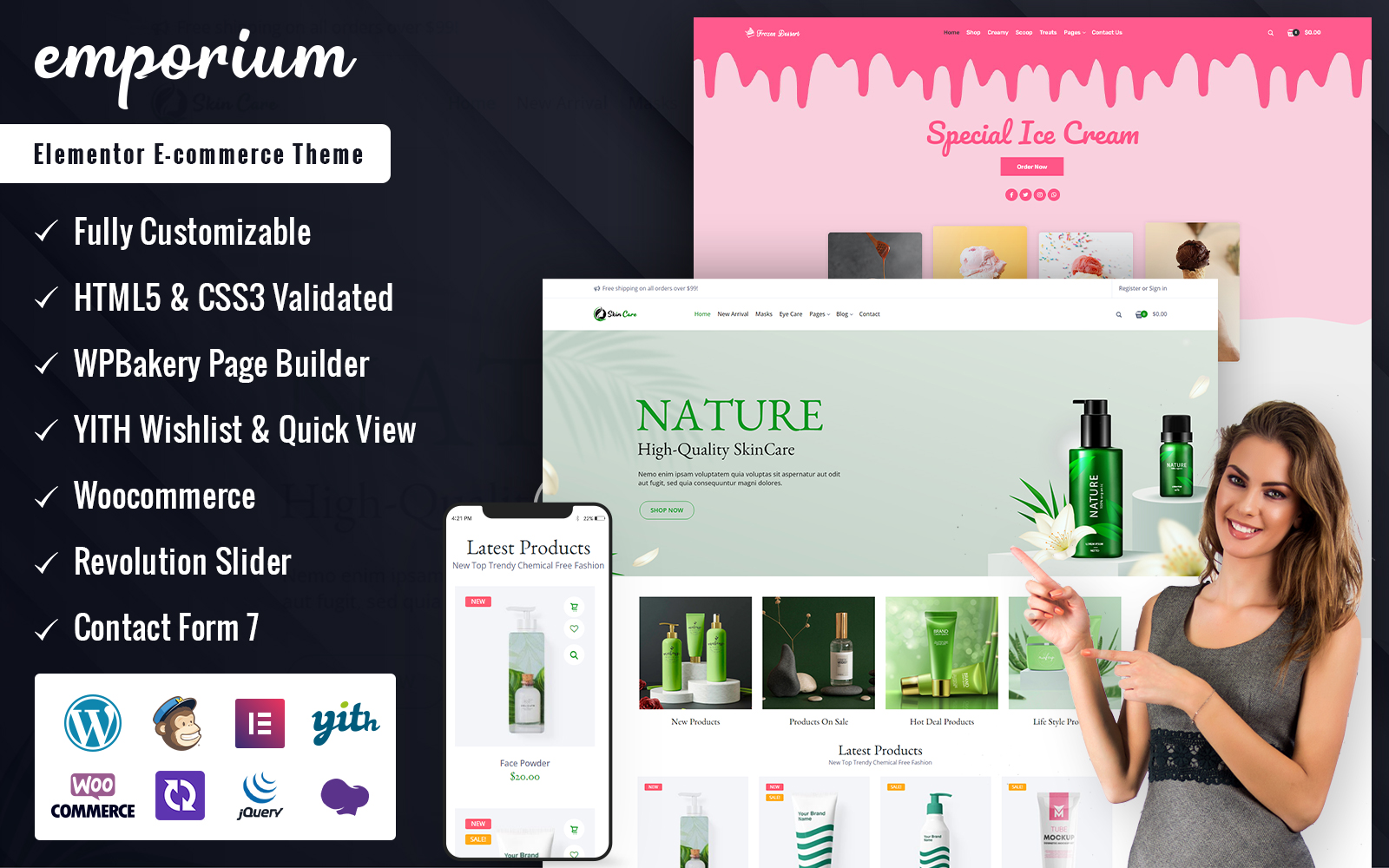 Emporium - Online Retail Store Elementor Woocommerce Theme