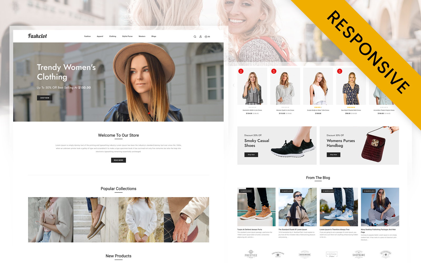 Fashclot - Minimal Fashion Store OpenCart Responsive Theme