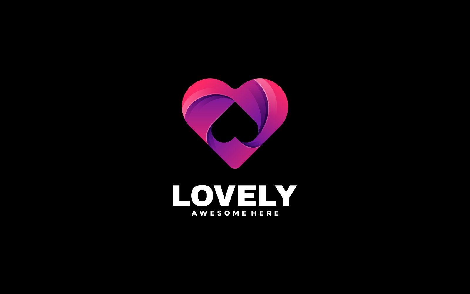 Lovely Color Gradient Logo Style