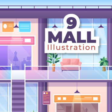 Mall Retail Illustrations Templates 238238