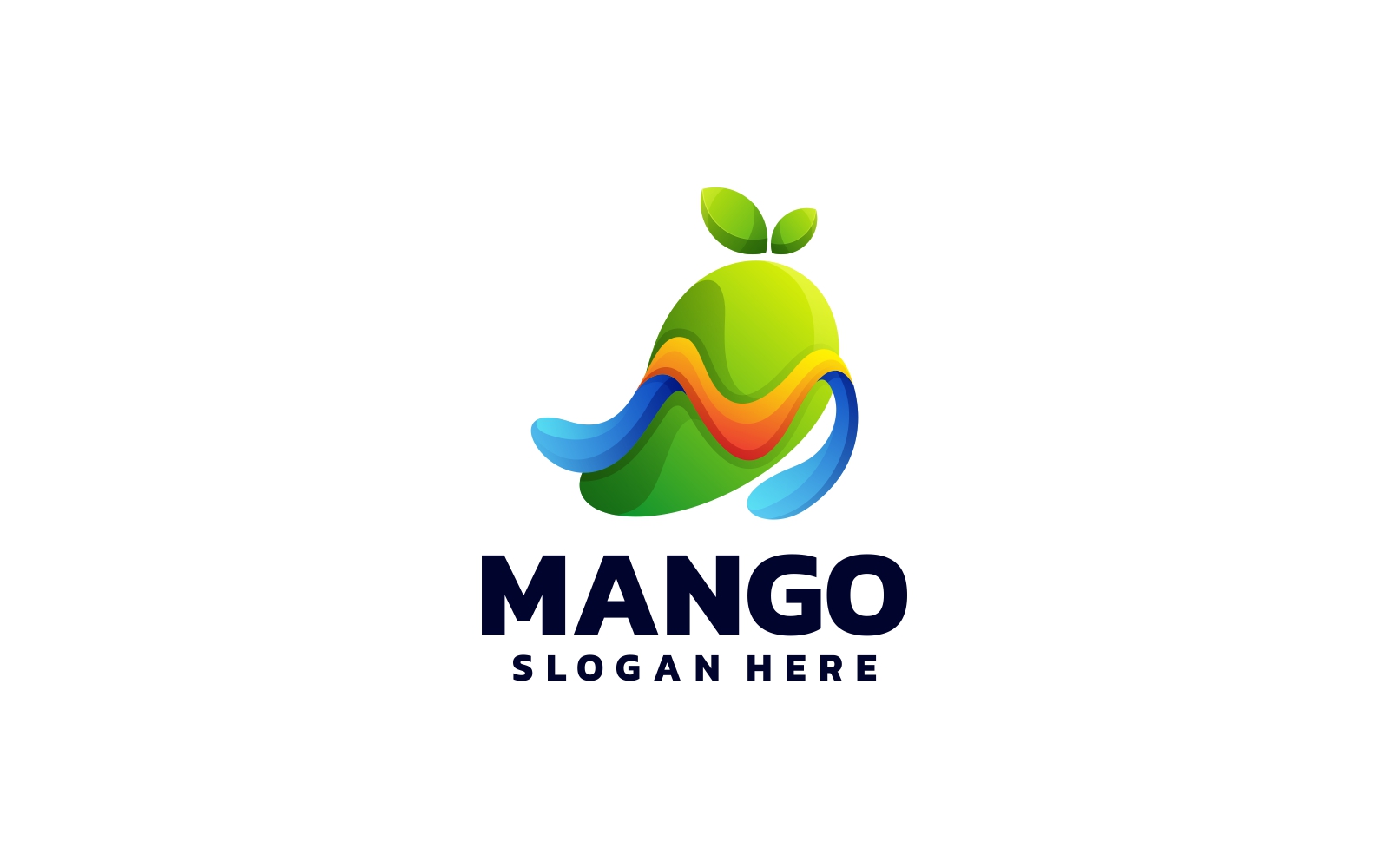 Mango Gradient Logo Template
