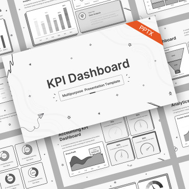 Charts Clean PowerPoint Templates 238367