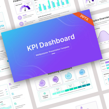 Charts Clean PowerPoint Templates 238369