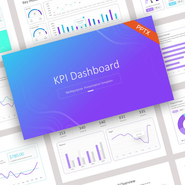 Charts Clean PowerPoint Templates 238373