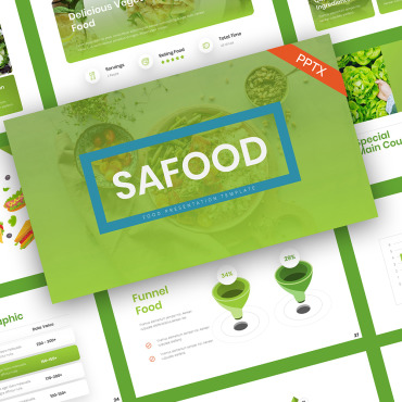 Food Beef PowerPoint Templates 238386