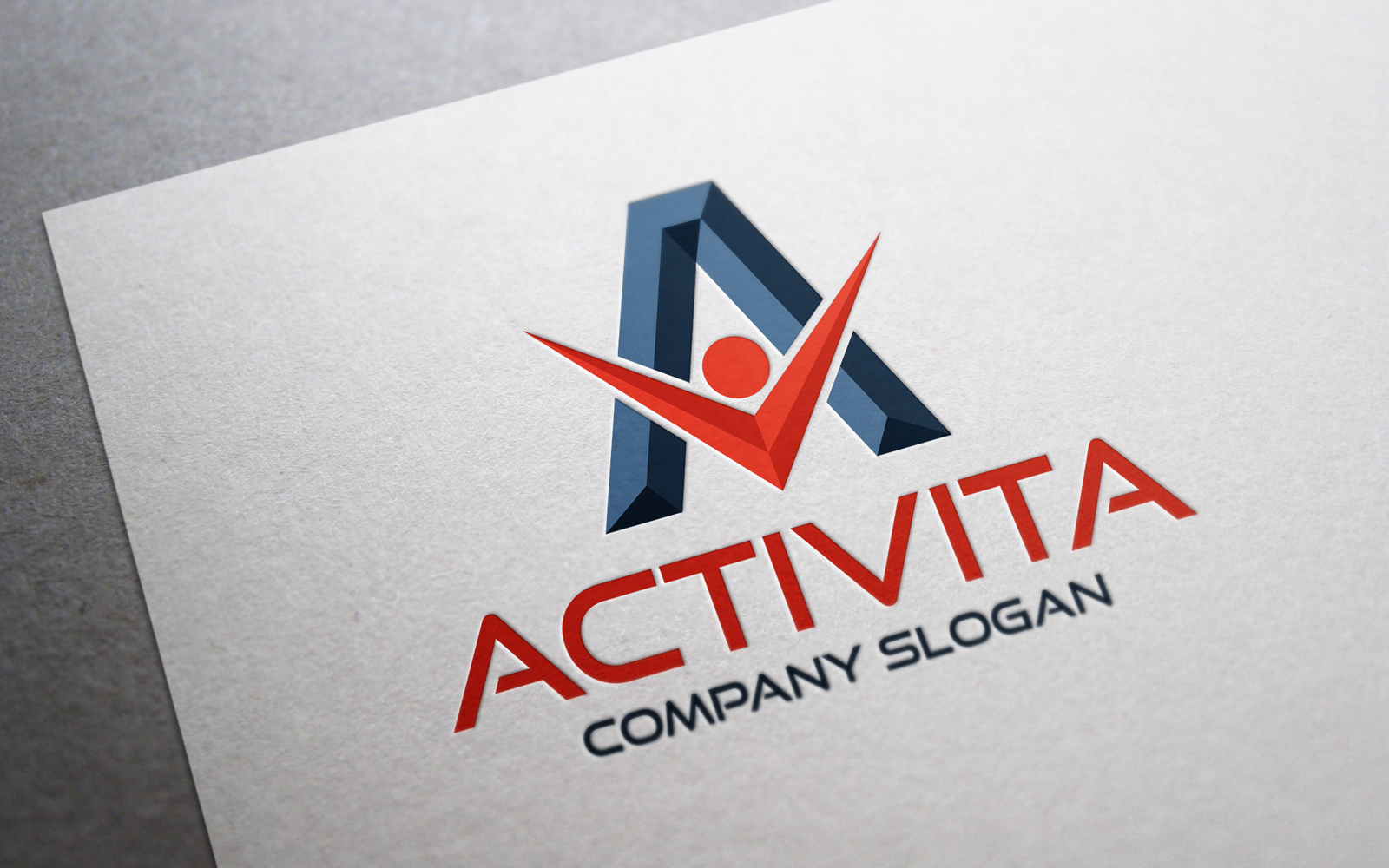 Activita Logo Template - Letter A Logo Template