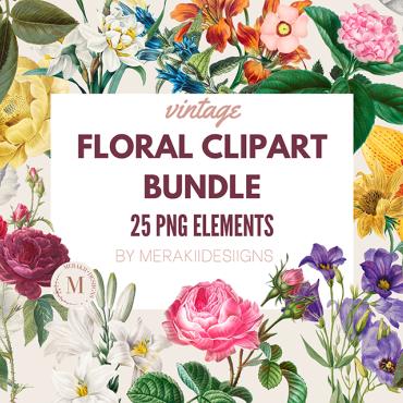 Elementsvintagetransparent Backgroundflower  238477