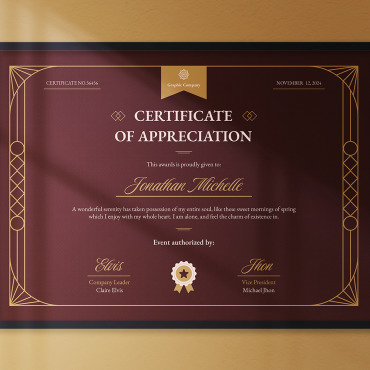 Completion Awards Certificate Templates 238492