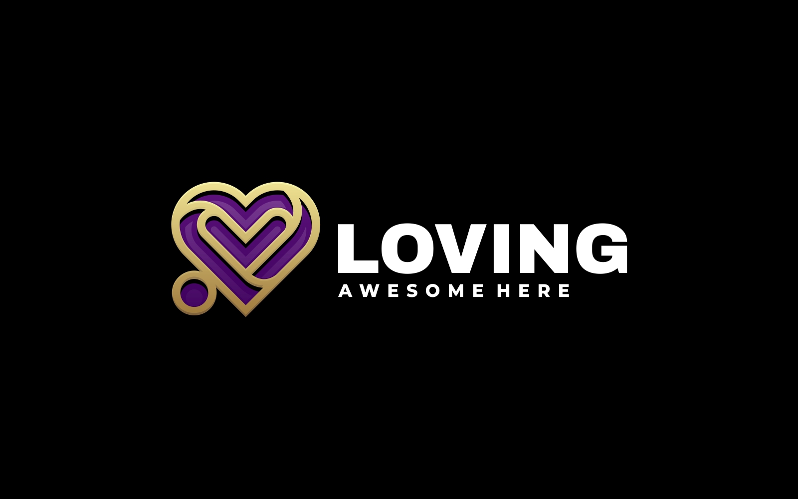 Love Line Art Logo Design