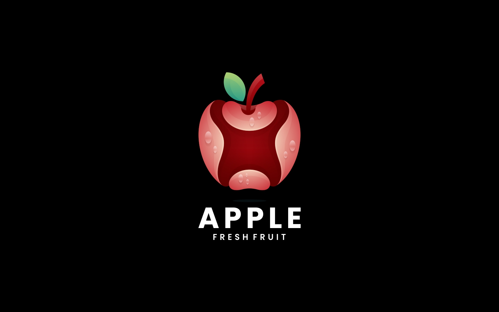 Apple Color Gradient Logo