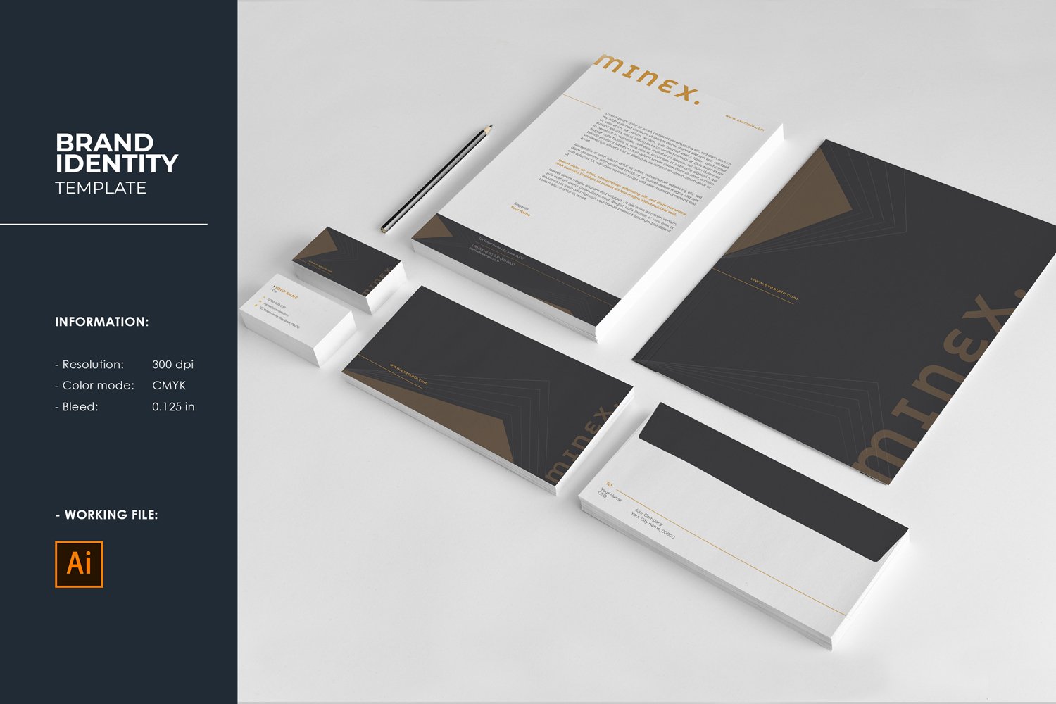 Minex Corporate Identity Template