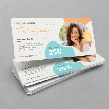 Coupon Template Corporate Identity 238812