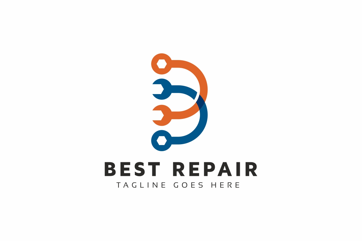 Best Repair B Letter Logo
