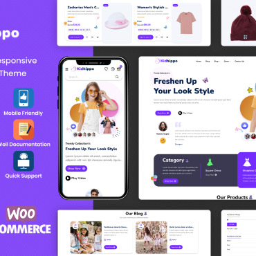 Family Baby WooCommerce Themes 238876