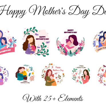 Mother Day Illustrations Templates 238940