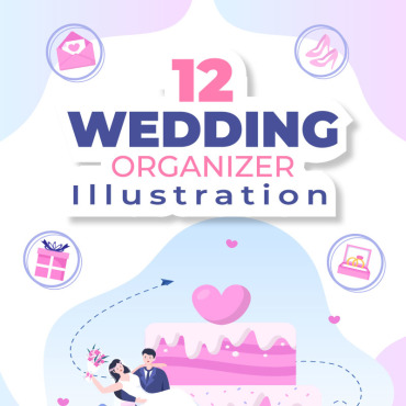 Organizer Married Illustrations Templates 238946