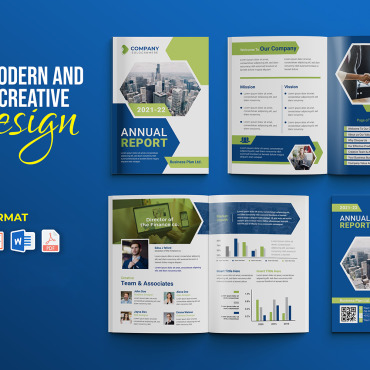 Report Cover Corporate Identity 239280