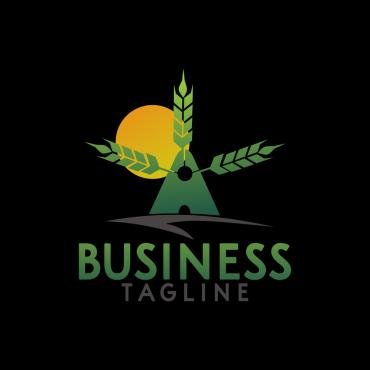 Organic Wheat Logo Templates 239512