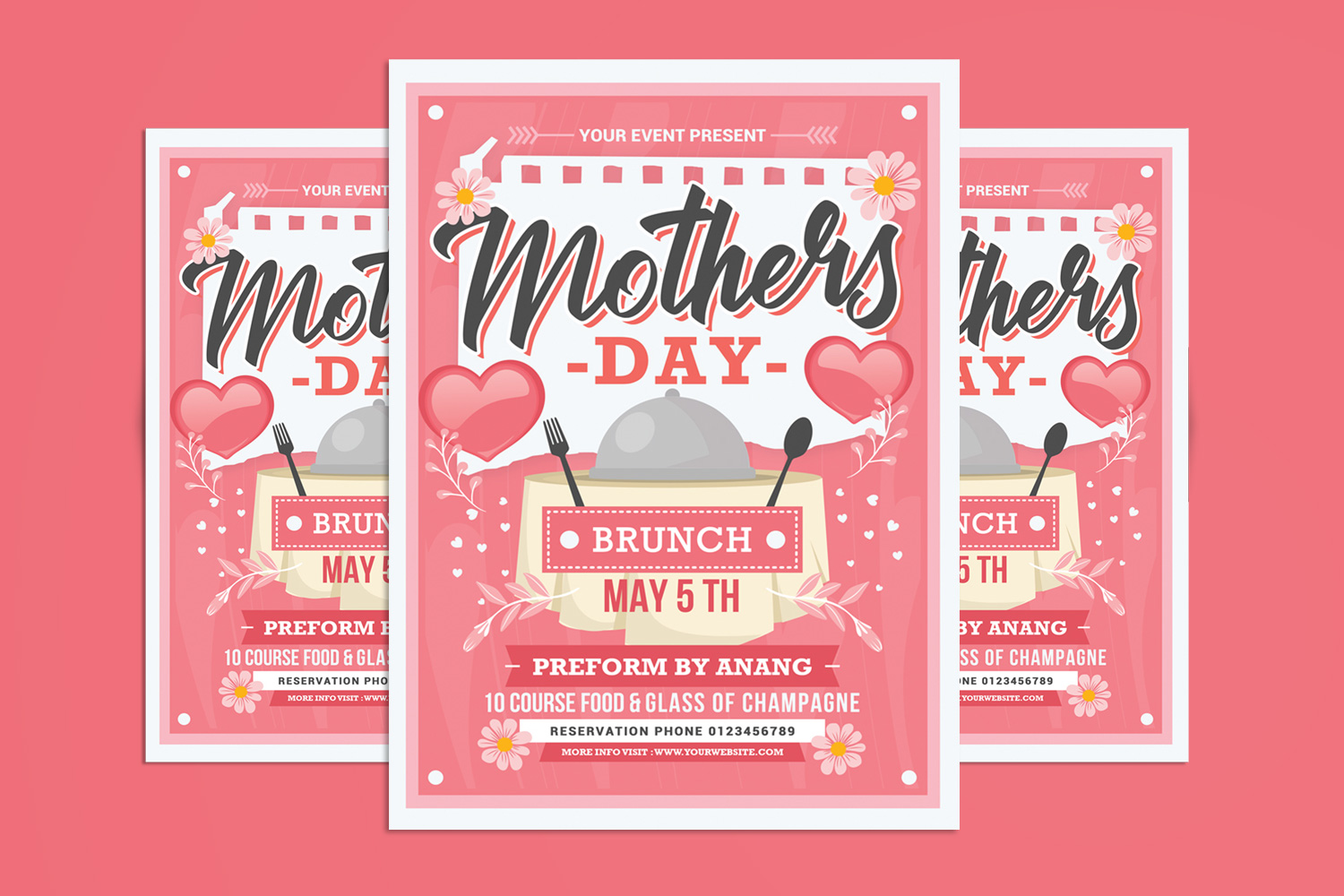 Mother's Day Brunch Flyer