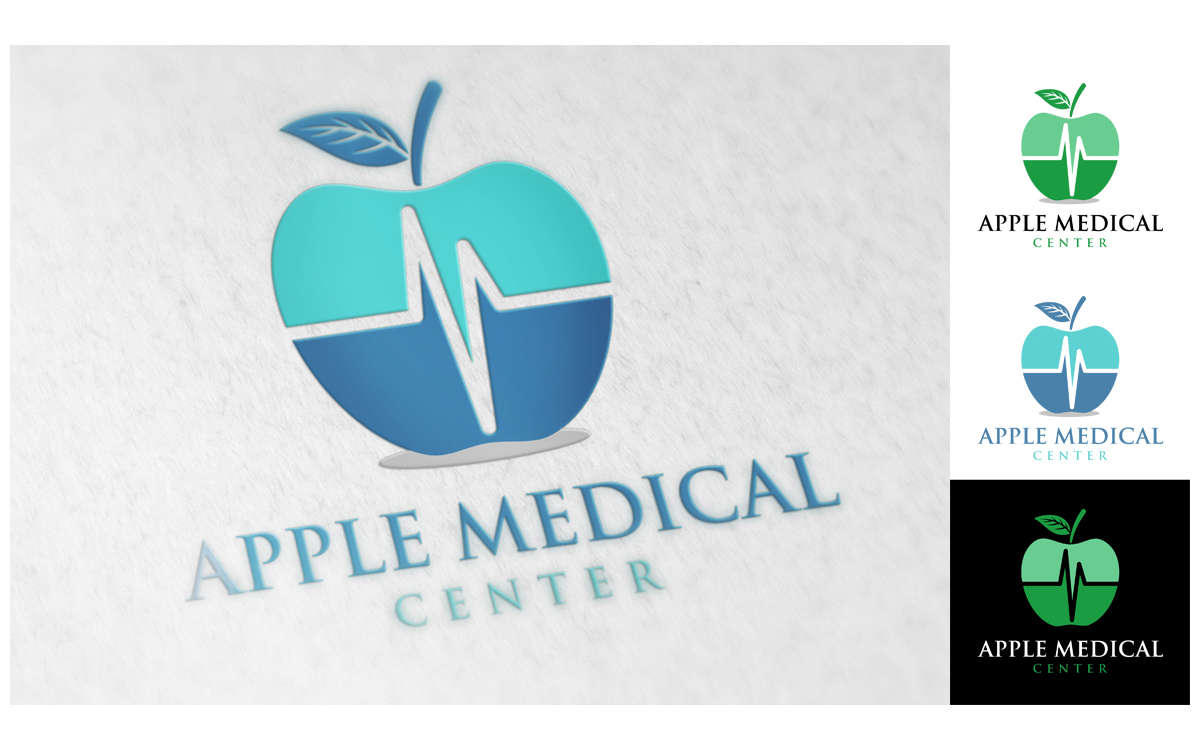 Apple Medical Logo Template