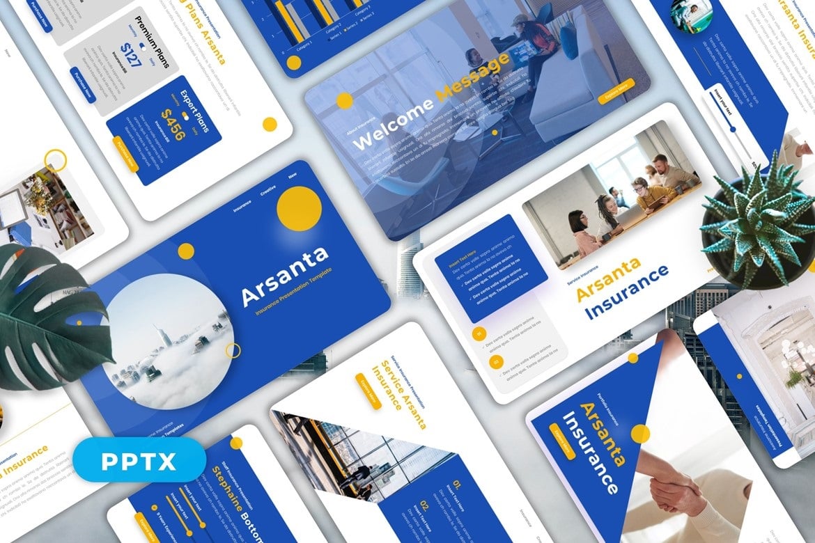 Arsanta - Insurance Powerpoint