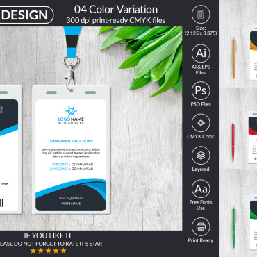 Card Design Corporate Identity 239954