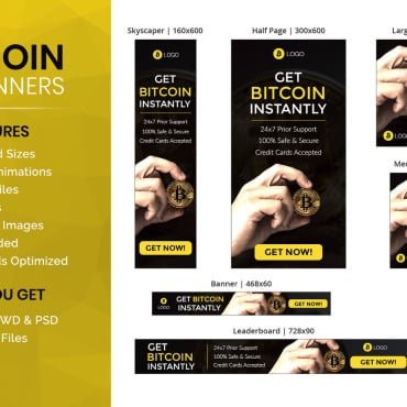 Ads Bitcoin Animated Banners 239956
