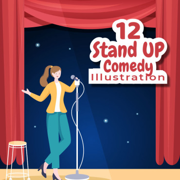 Stand Up Illustrations Templates 240348