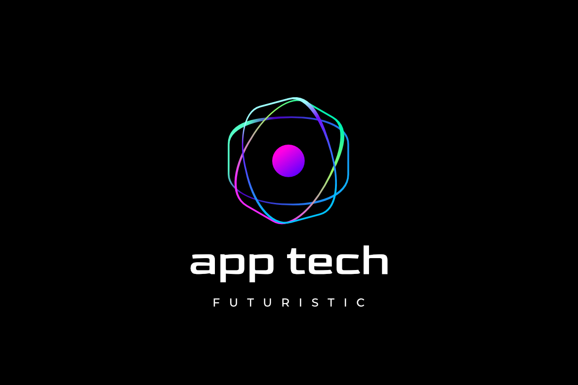 Round Tech Future Software Logo
