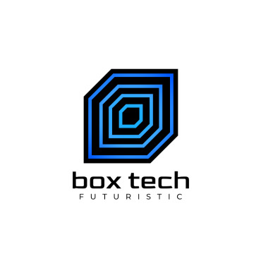 Techno Technology Logo Templates 240565