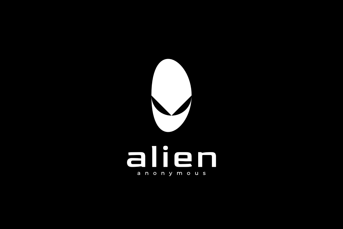 Alien Anonymous Flat Corporation Logo