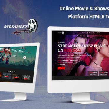 Streaming Video Responsive Website Templates 240614