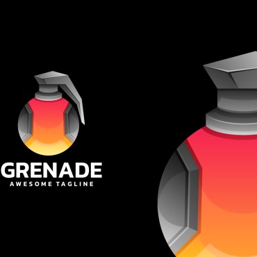 Soldier Grenade Logo Templates 240855