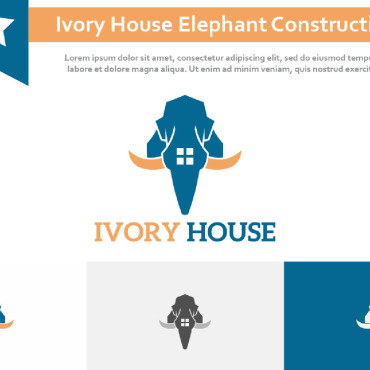 House Elephant Logo Templates 240856