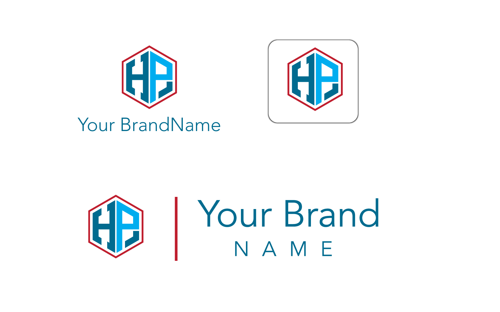 HP-or-PH-creative-logo-design-vector-template-