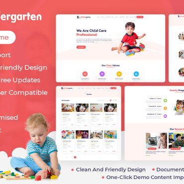 Kindergarten Play WordPress Themes 241003