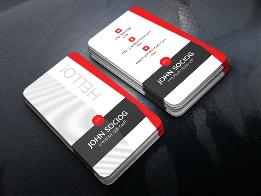 Personal Business Card Template