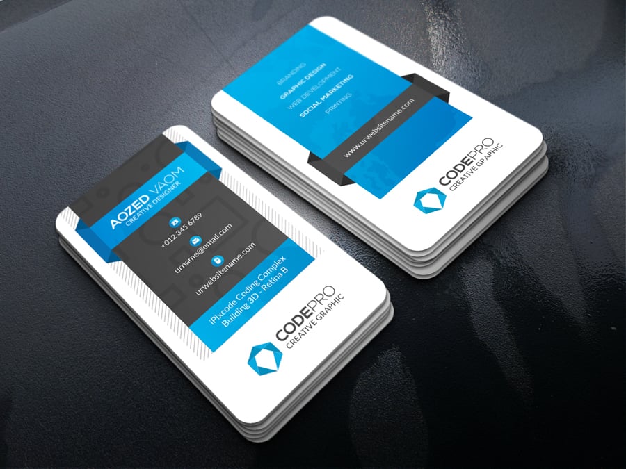 Multipurpose Corporate Business Card Template