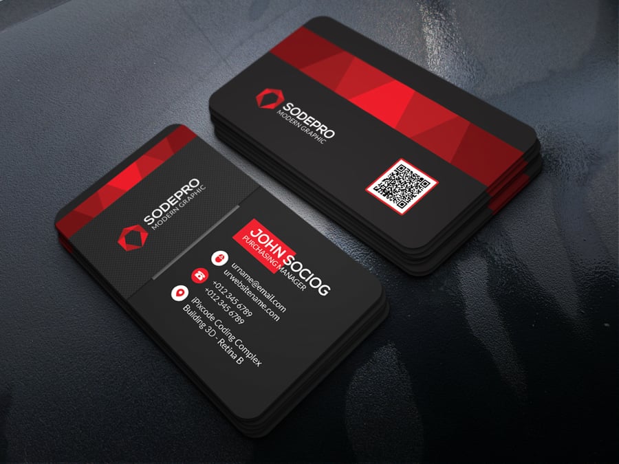 Modern Business Card Template - 02