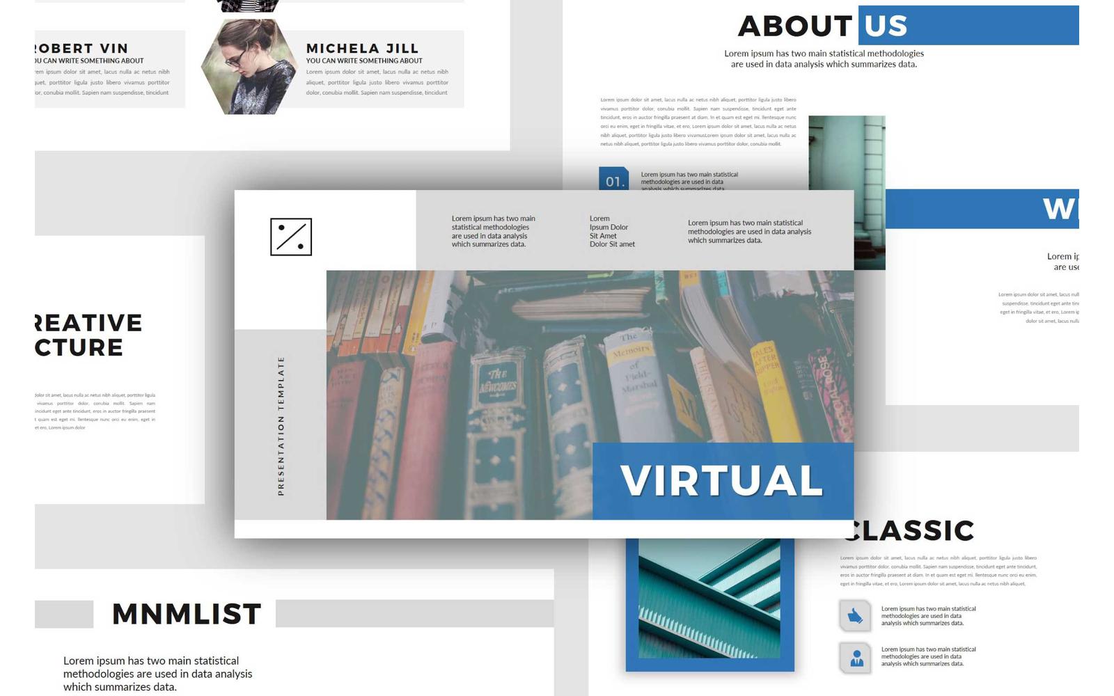 Virtual PowerPoint Presentation Template