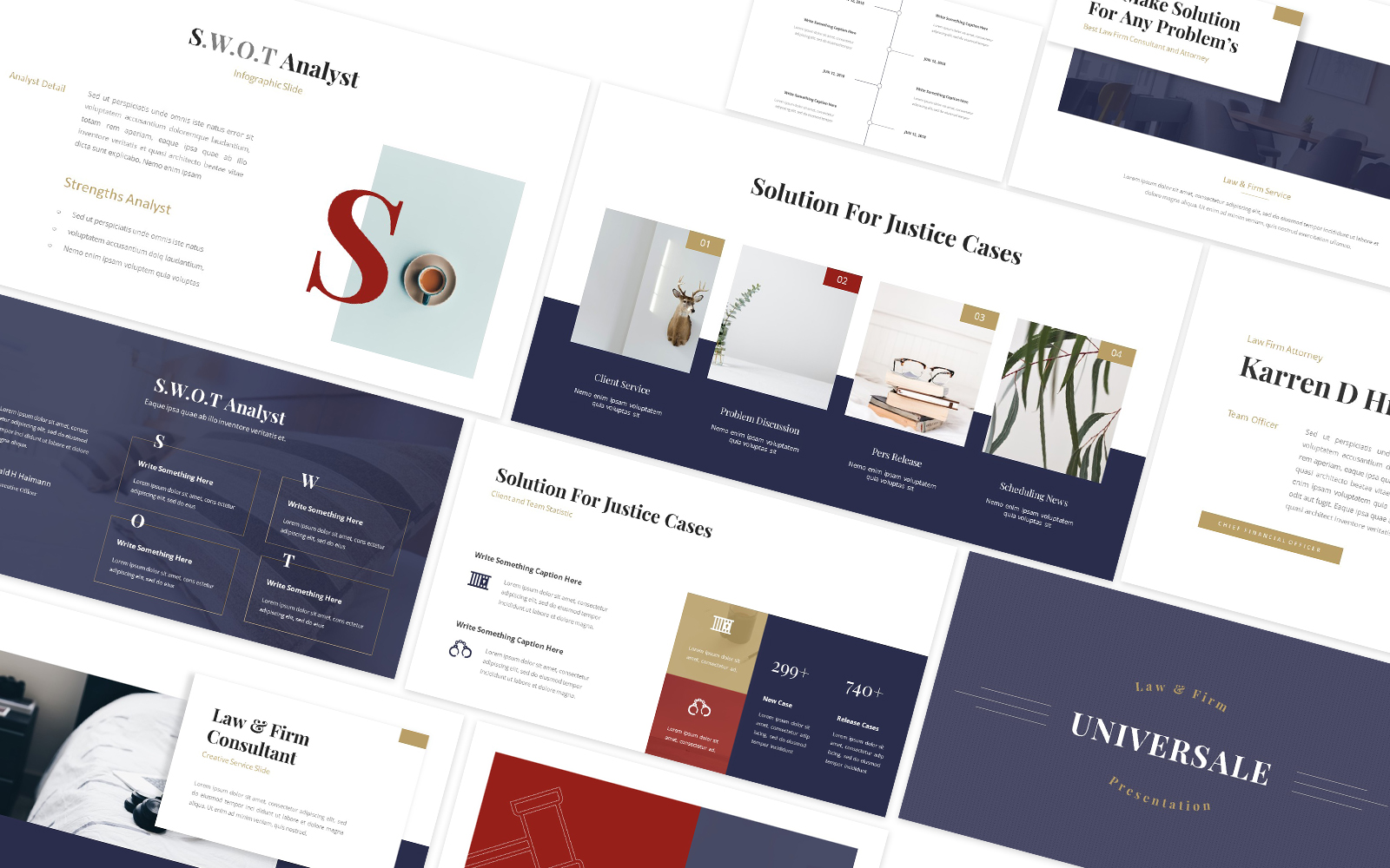 Universale Law & Firm Keynote Template