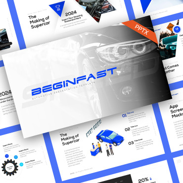 Auto Automobile PowerPoint Templates 241138