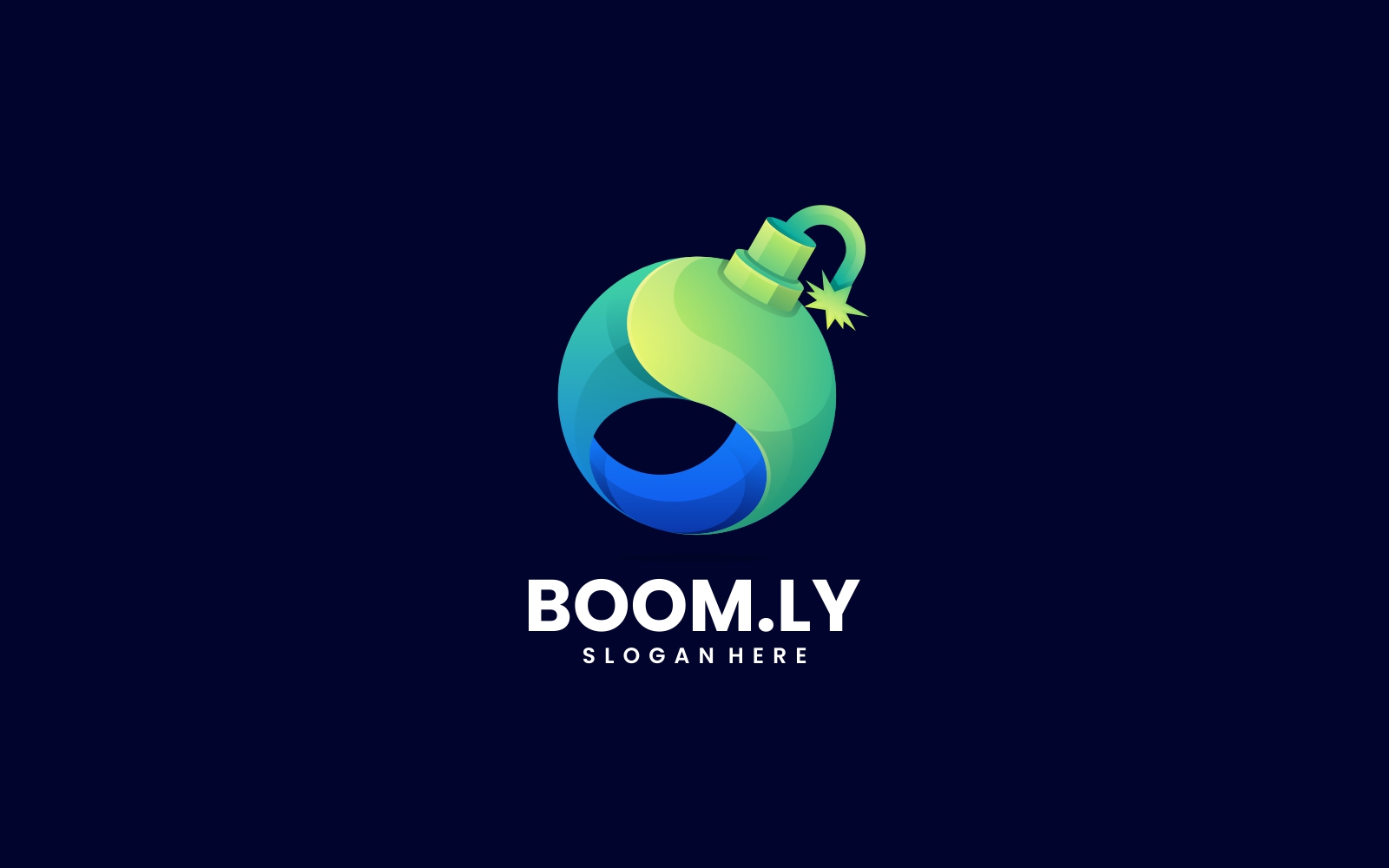 Boom Gradient Colorful Logo