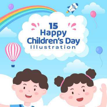 Day Happy Illustrations Templates 241212