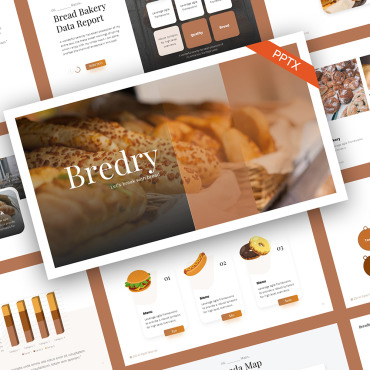 Bakery Bread PowerPoint Templates 241381