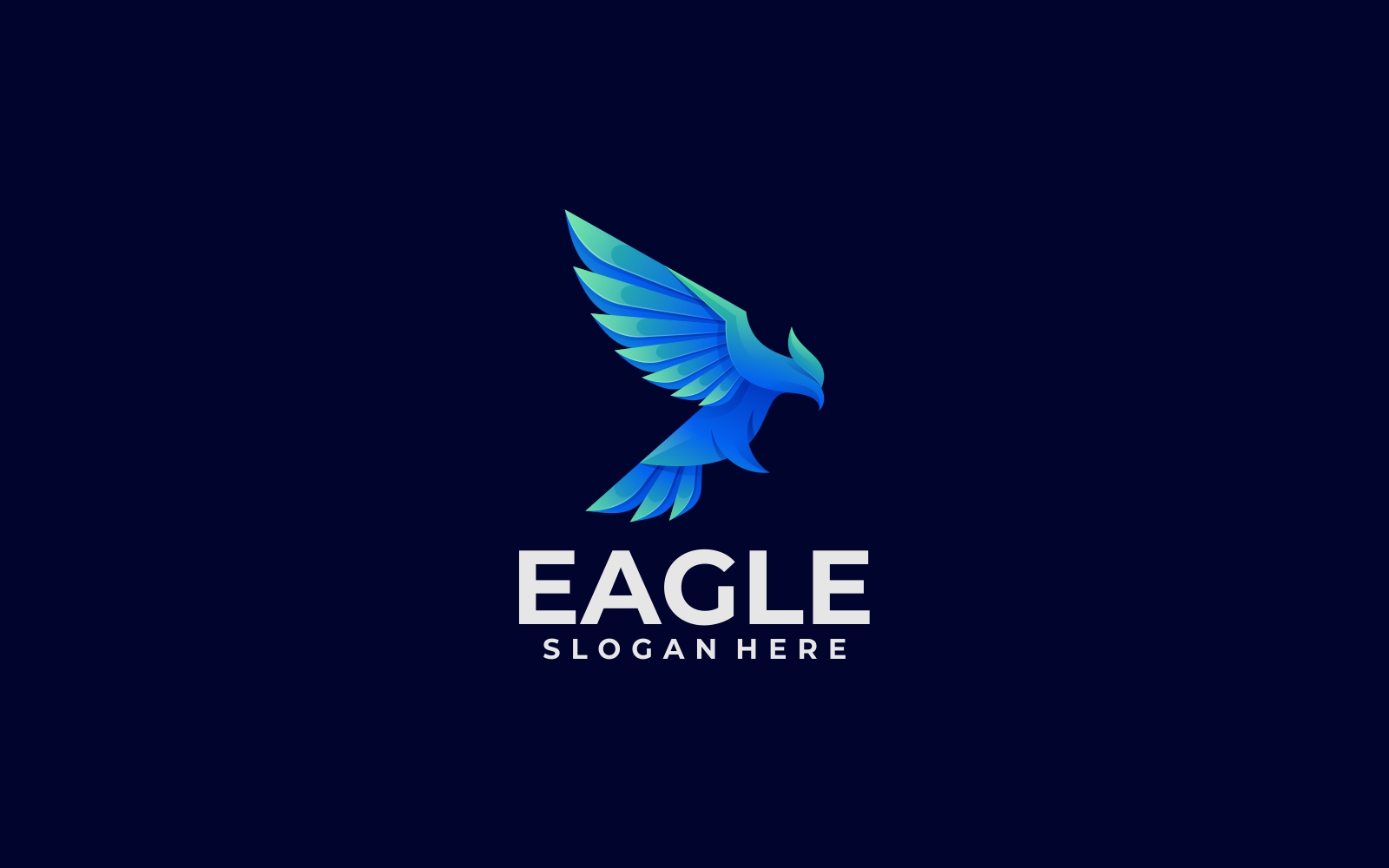 Freedom Eagle Gradient Logo