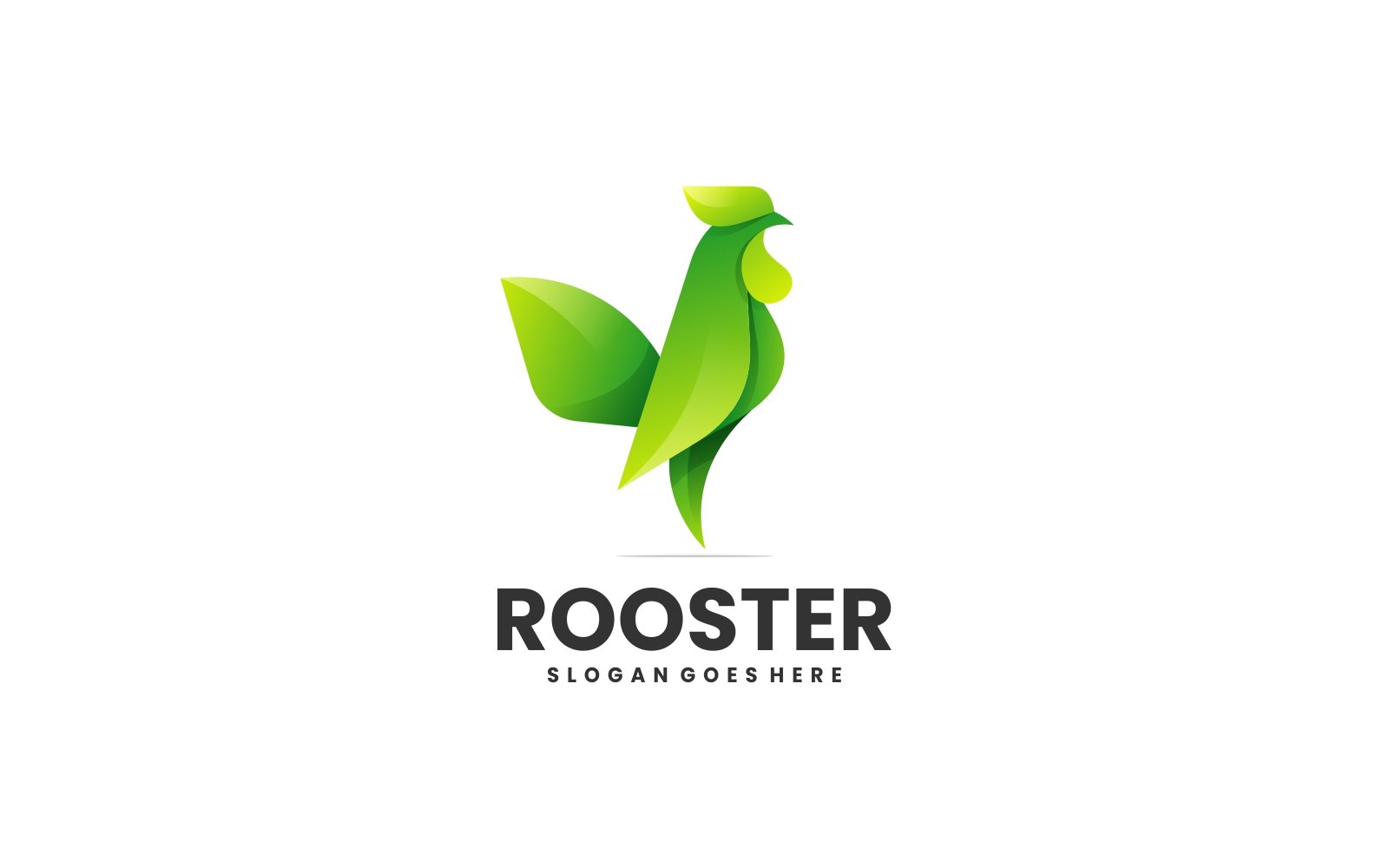 Color Rooster Gradient Logo