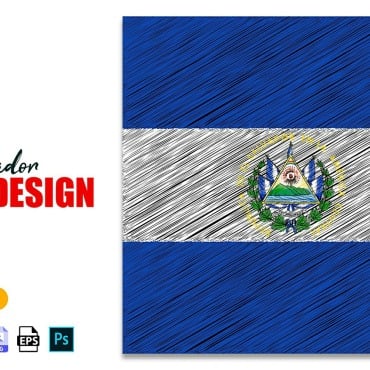 Salvador Flag Illustrations Templates 241530