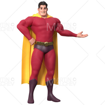 Super Hero Illustrations Templates 241568