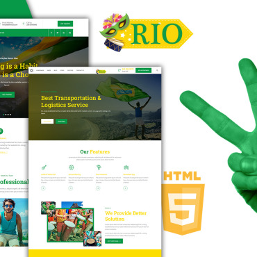 Culture Rio Responsive Website Templates 241586
